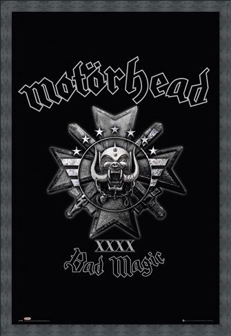 Framed Framed XXXX - Motorhead Bad Magic