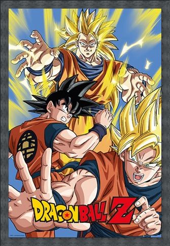 Framed Framed Super Saiyan Goku - Dragon Ball Z
