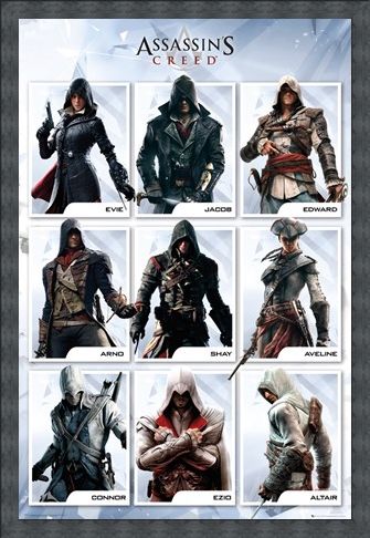 Framed Framed The Brotherhood Evolution - Assassins Creed