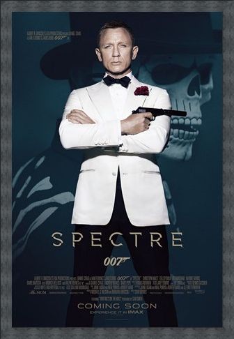 Framed Framed Spectre Skull - James Bond
