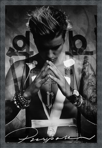 Framed Framed Purpose - Justin Bieber