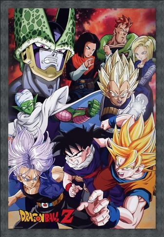 Framed Framed Cell Saga - Dragon Ball Z