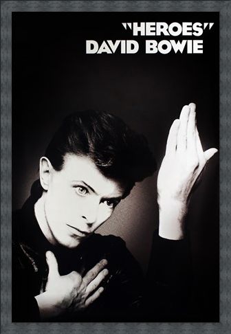Framed Framed Heroes - David Bowie