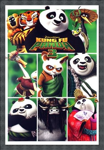 Framed Framed A Martial Arts Masterpiece - Kung Fu Panda 3