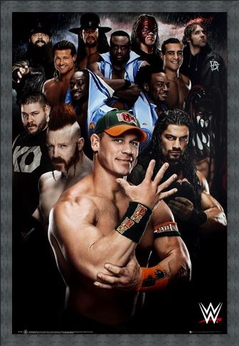 Framed Framed Superstars 2016 - WWE