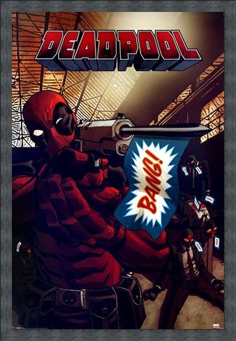 Framed Framed Bang! - Deadpool