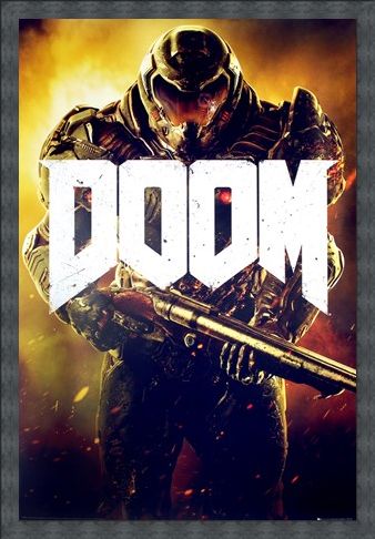 Framed Framed UAC Marine - Doom