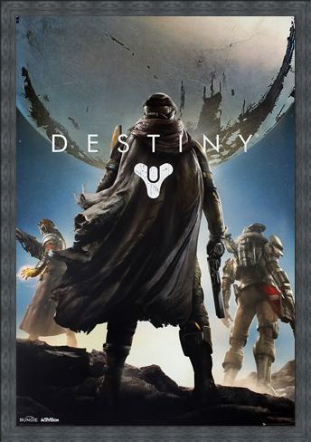 Framed Framed Warlock, Hunter and Titan - Destiny