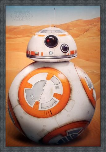 Framed Framed BB-8 Episode VII - Star Wars