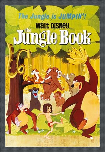 Framed Framed The Jungle Is Jumpin - Walt Disney The Jungle Book