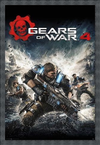 Framed Framed Game Cover - Gears Of War 4