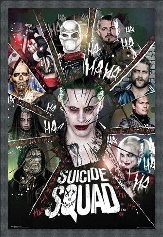 Framed Framed Shattered Circle - Suicide Squad