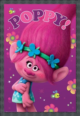 Framed Framed Poppy - Trolls The Movie