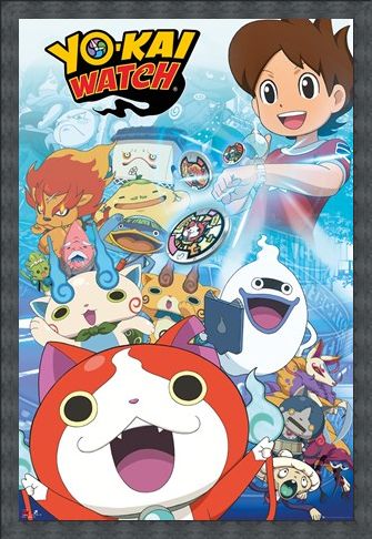 Framed Framed Nate And Friends - Yo-Kai Watch