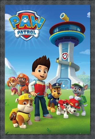 Framed Framed A Team Of Puppies - Paw Patrol