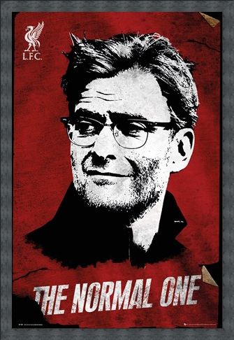 Framed Framed "The Normal One" Jürgen Klopp - Liverpool FC