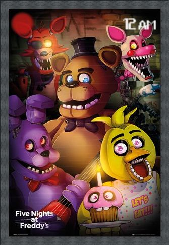 Framed Framed Group Shot - Five Nights At Freddy's
