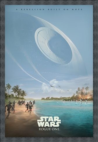 Framed Framed A Rebellion Built On Hope - Star Wars Rogue One