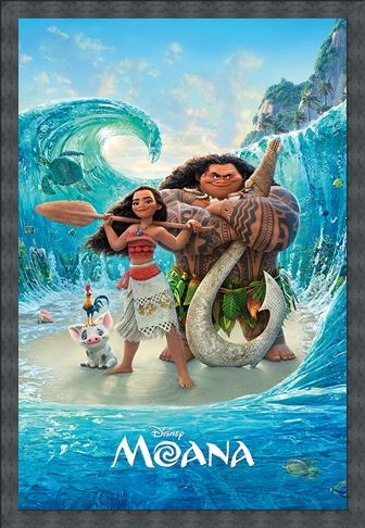 Framed Framed Magical Sea - Disney's Moana