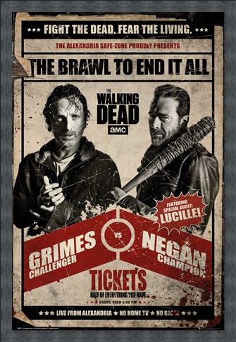 Framed Framed Fight Night - The Walking Dead