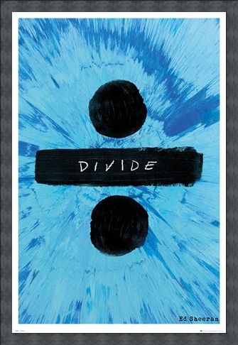 Framed Framed Divide - Ed Sheeran