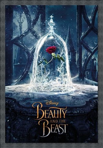 Framed Framed Enchanted Rose - Beauty and the Beast Movie