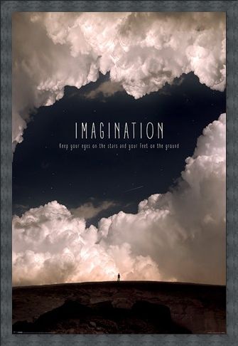 Framed Framed Imagination - Motivational