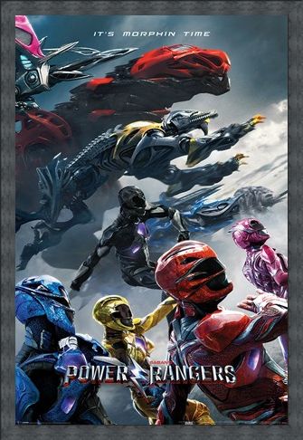 Framed Framed Movie Charge - Power Rangers