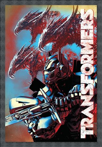 Framed Framed The Last Knight Dragons - Transformers