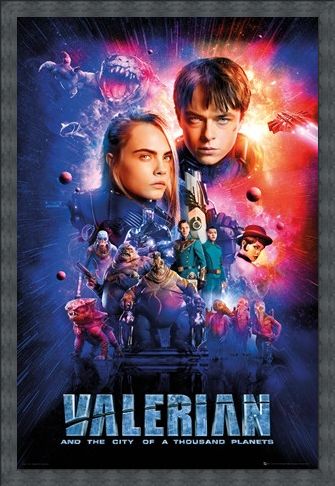 Framed Framed A Thriving Metropolis - Valerian
