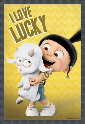 Framed Framed I Love Lucky - Despicable Me 3