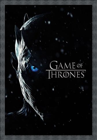 Framed Framed Season 7 Night King - Game Of Thrones