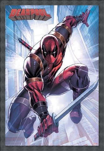 Framed Framed Action Pose - Deadpool