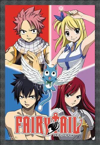 Framed Framed Quad Goals - Fairy Tail