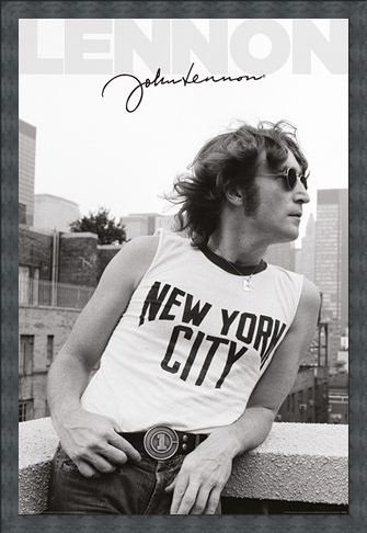 Framed Framed NYC Profile - John Lennon