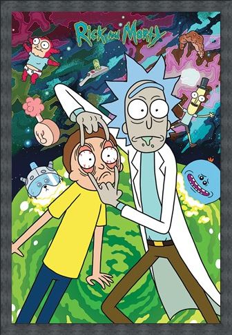 Framed Framed Watch - Rick and Morty