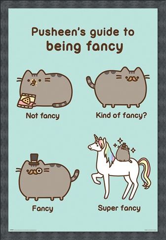 Framed Framed Super Fancy - Pusheen