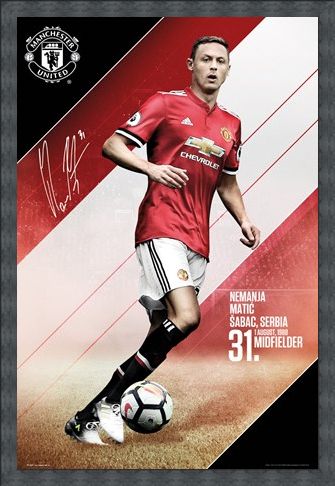 Framed Framed Matic 17-18 - Manchester United