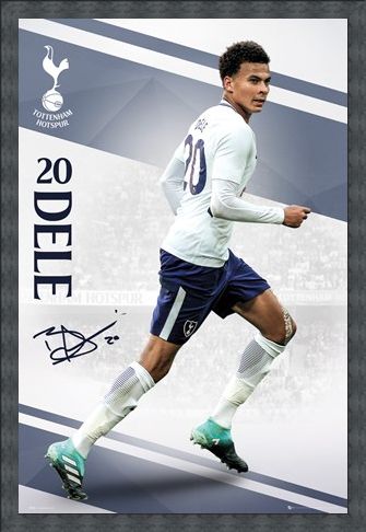 Framed Framed Tottenham 17-18 - Dele Alli