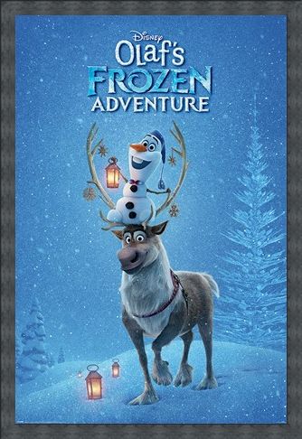 Framed Framed Ready For Action - Olaf's Frozen Adventure