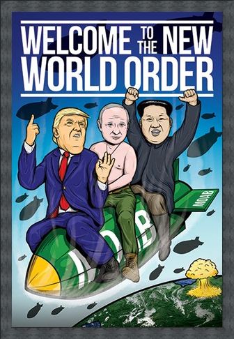 Framed Framed Welcome To The New World Order -
