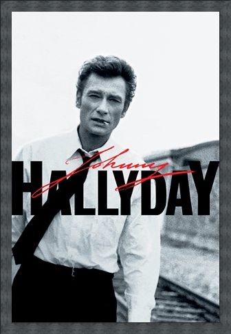 Framed Framed Train Tracks - Johnny Hallyday