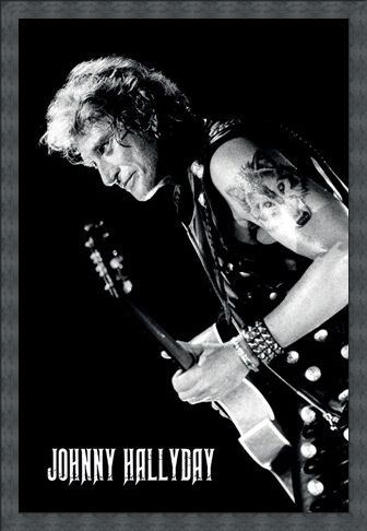 Framed Framed Lone Wolf - Johnny Hallyday