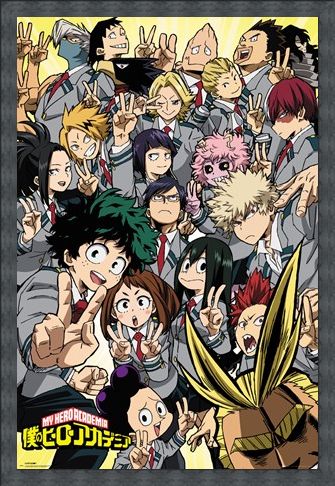 Framed Framed School Compilation - My Hero Academia