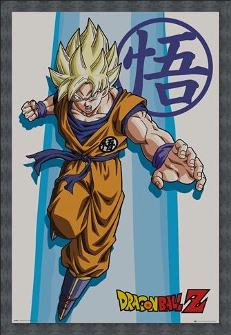Framed Framed SS Goku - Dragon Ball Z