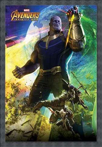 Framed Framed Thanos - Avengers Infinity War