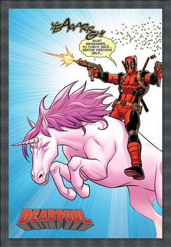 Framed Framed Unicorn - Deadpool