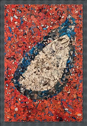 Framed Framed Eye Montage - Spider-Man