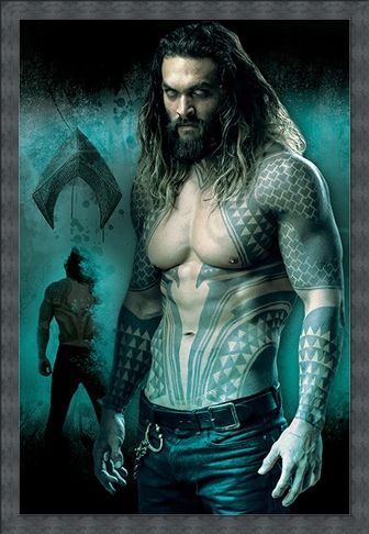 Framed Framed Aquaman - Justice League