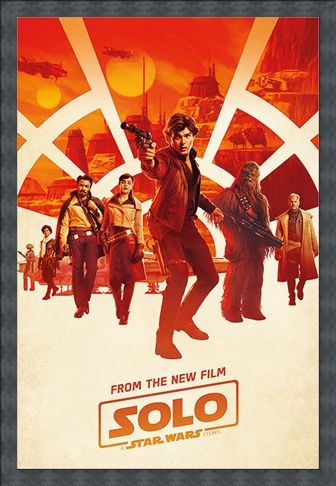 Framed Framed Millennium Teaser - Solo: A Star Wars Story